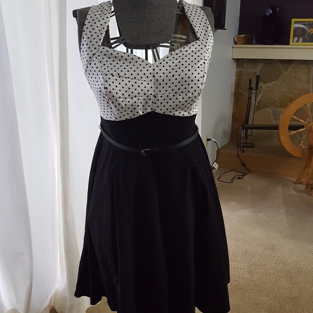 Torrid Polka Dot Swing Dress